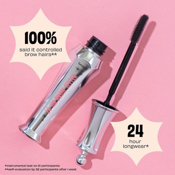 Benefit Cosmetics 24-HR Brow Setter Clear Brow Gel with Lamination Effect - Picture 1 of 11